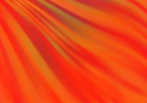 Light Orange vector pattern with liquid shapes. 스톡 일러스트