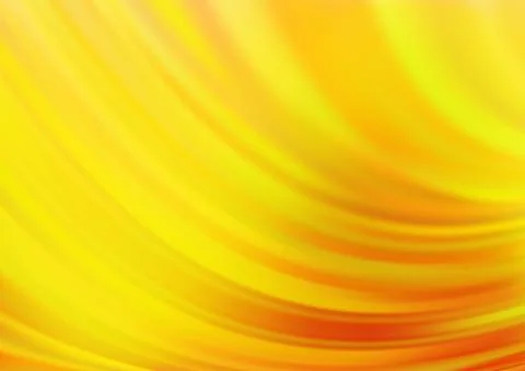 Light Orange vector pattern with liquid shapes. 스톡 일러스트