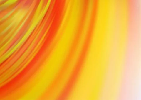 Light Orange vector pattern with liquid shapes. Illustrazione stock