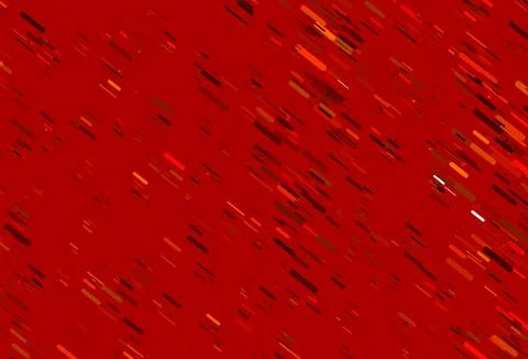 Light Orange vector pattern with narrow lines. Stock Illustration