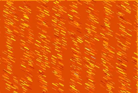 Light Orange vector pattern with narrow lines. Stock Illustration