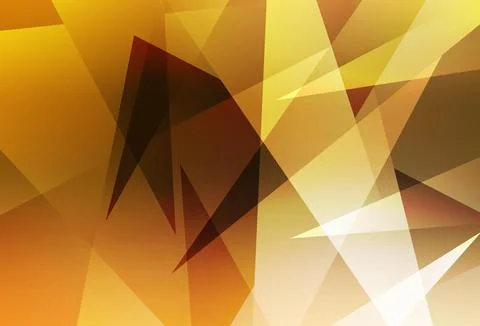Light Orange vector pattern with polygonal style. Stock Illustration