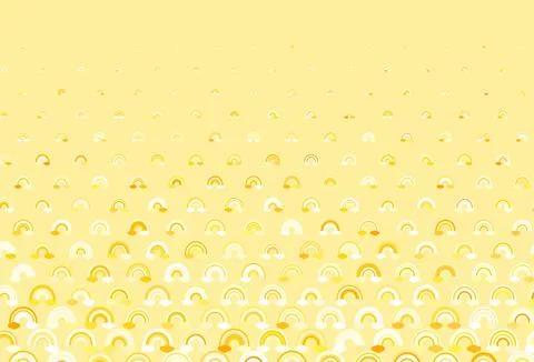 Light Orange vector pattern with rainbow elements. Illustrazione stock