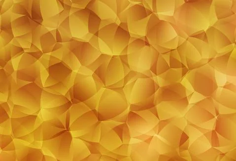 Light Orange vector pattern with random forms. Stock Illustration