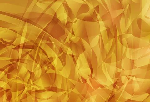 Light Orange vector pattern with random forms. Illustrazione stock