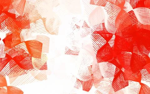 Light Orange vector pattern with random forms. Illustrazione stock