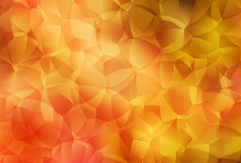Light Orange vector pattern with random forms. Illustrazione stock