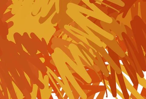 Light Orange vector pattern with sharp lines. Stock Illustration