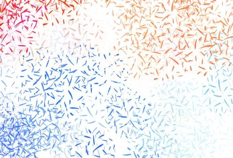 Light Orange vector pattern with sharp lines. 库存插图