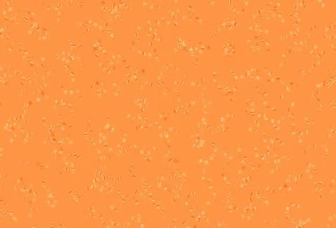 Light Orange vector pattern with sharp lines, dots. Illustrazione stock