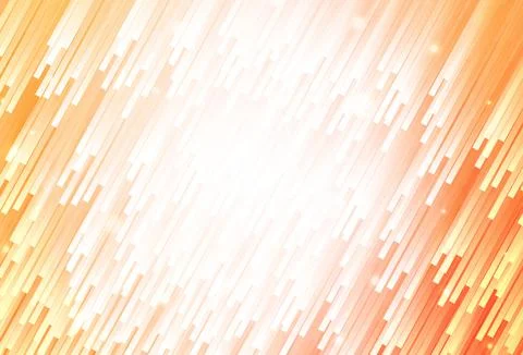 Light Orange vector pattern with sharp lines. Stock Illustration