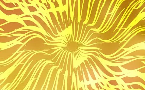 Light Orange vector pattern with sharp lines. Shining colored illustration wi Stock Illustration