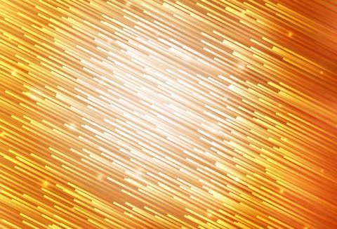 Light Orange vector pattern with sharp lines. Stock Illustration