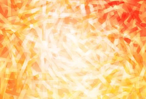 Light Orange vector pattern with sharp lines. Stock Illustration