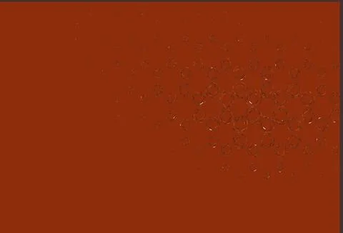 Light orange vector pattern with spheres. Illustrazione stock