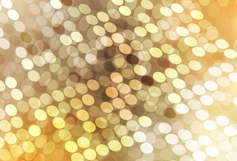 Light Orange vector pattern with spheres. Stock Illustration