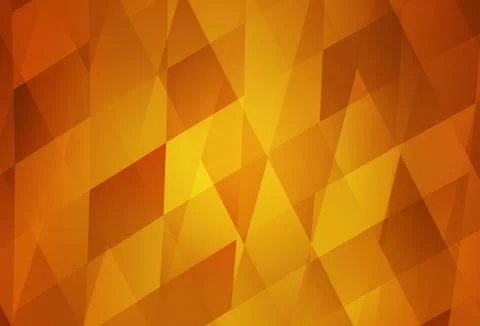 Light Orange vector pattern in square style. Illustrazione stock