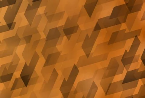 Light Orange vector pattern in square style. Stock Illustration