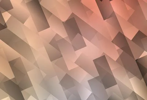 Light Orange vector pattern in square style. 스톡 일러스트