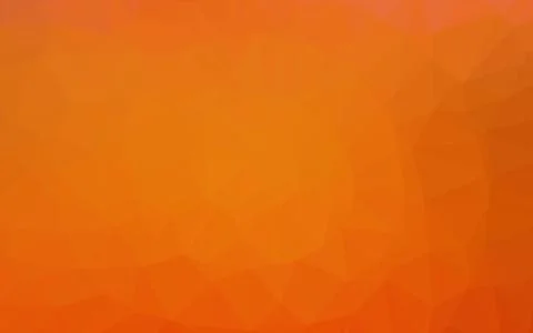 Light Orange vector polygonal background. Stock Illustration