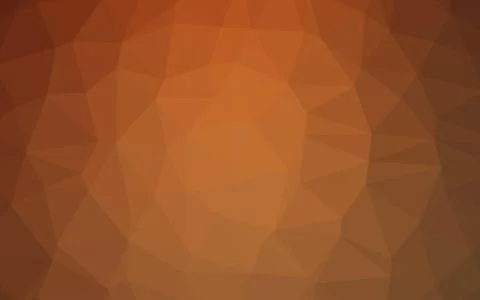Light Orange vector polygonal pattern. イラスト素材