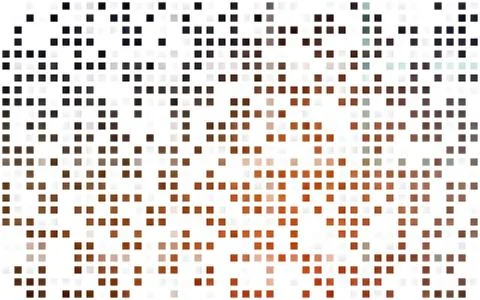 Light Orange vector seamless layout with lines, rectangles. Stock Illustration