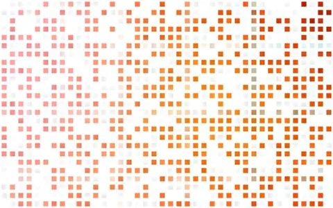 Light Orange vector seamless pattern in square style. Illustrazione stock