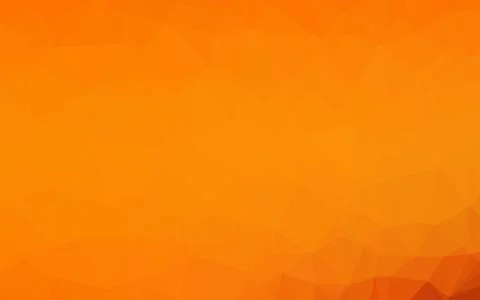 Light Orange vector shining triangular pattern. 库存插图