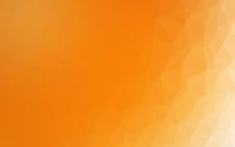 Light Orange vector shining triangular pattern. 스톡 일러스트