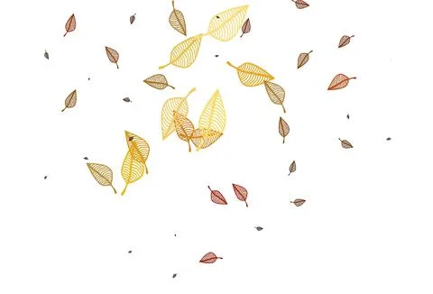 Light Orange vector sketch pattern. Illustrazione stock