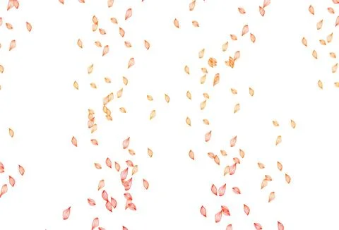 Light Orange vector sketch pattern. Illustrazione stock