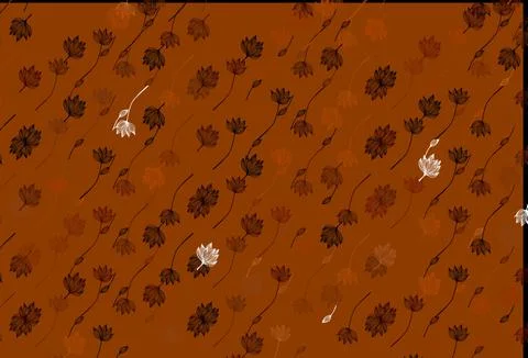 Light Orange vector sketch texture. Stock-Illustration