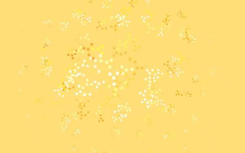 Light Orange vector template with artificial intelligence structure. イラスト素材