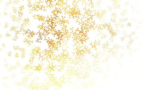 Light Orange vector template with artificial intelligence structure. Stockillustratie