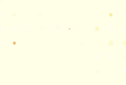 Light Orange vector template with circles. Illustrazione stock