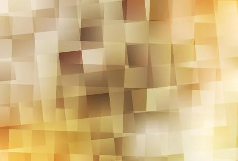 Light Orange vector template with rhombus. Stock Illustration
