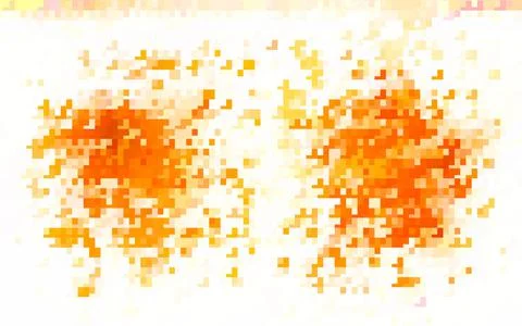 Light Orange vector template with rhombus. Stock Illustration