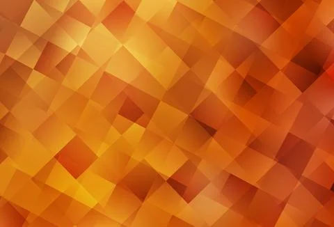 Light Orange vector template with rhombus. Illustrazione stock