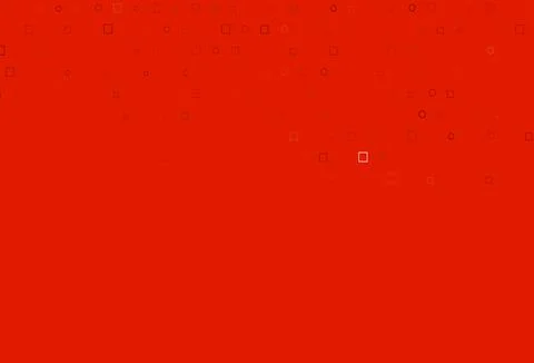 Light Orange vector template with spots, rectangles. 스톡 일러스트