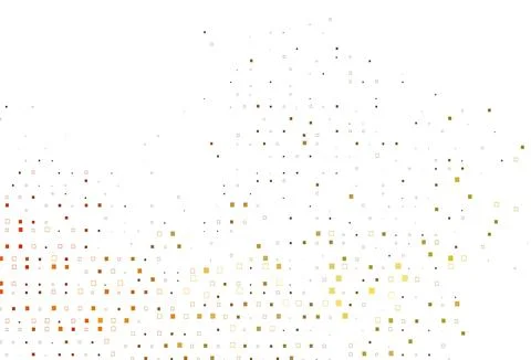 Light Orange vector template with square style. Stock Illustration