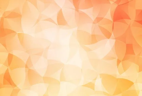 Light Orange vector texture with abstract forms. 스톡 일러스트