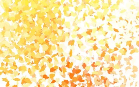Light Orange vector texture with abstract forms. 스톡 일러스트