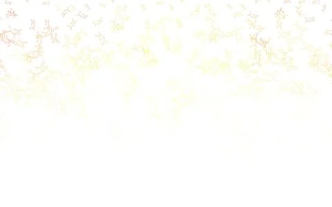 Light Orange vector texture with artificial intelligence concept. Illustrazione stock
