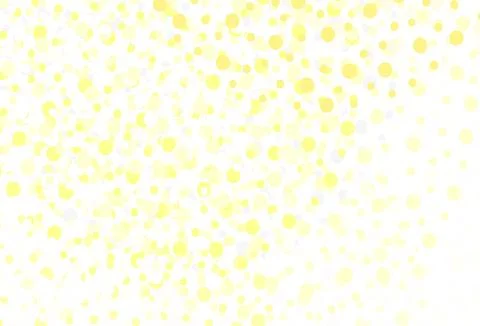 Light Orange vector texture with disks. Stock Illustration