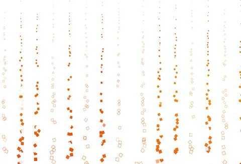 Light Orange vector texture with rectangular style. Illustrazione stock