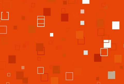 Light Orange vector texture with rectangular style. Illustrazione stock