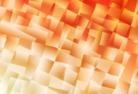 Light Orange vector texture in rectangular style. Illustrazione stock
