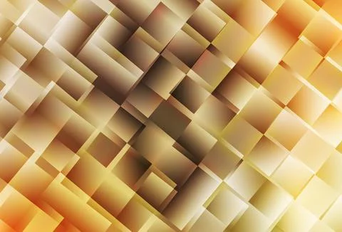 Light Orange vector texture in rectangular style. イラスト素材