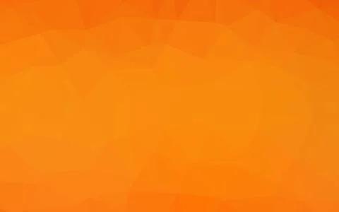 Light Orange vector triangle mosaic texture. Illustrazione stock
