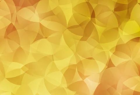 Light Orange vector triangle mosaic background. Stock Illustration